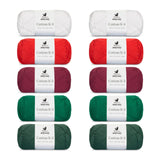 ANYDAY Cotton 8/4 Colorbag 10-pak