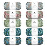 ANYDAY Cotton 8/4 Print Colorbag ​​10-Pack