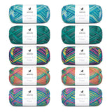 Anyday Cotton 8/4 Print Colorbag ​​10-Pack